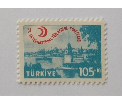 1959 XV. ENTERNASYONAL TÜBERKÜLOZ TAM SERİ (MNH)