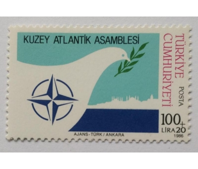 1986 NATO KUZ. ATLAN. ASAMBLESİ TAM SERİ  (MNH)