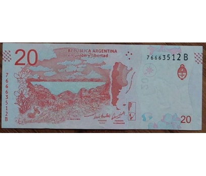 ARJANTİN 20 Pesos, (2020) ÇİL 2 2x