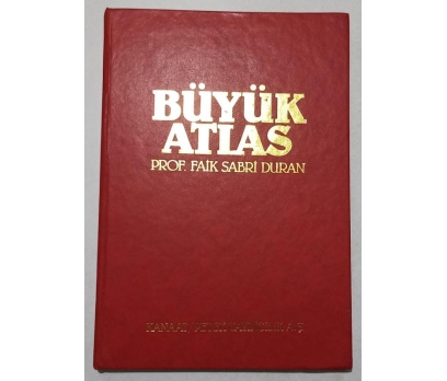 Büyük Atlas - Prof. Faik Sabri Duran