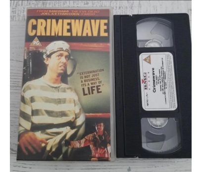CRIME WAVE YABANCI VHS Film 1 2x