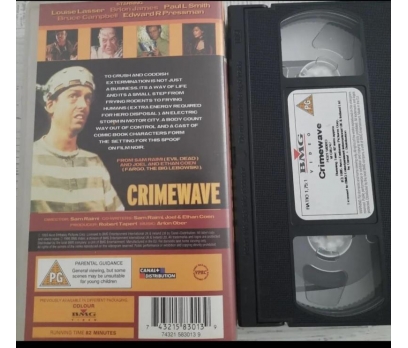 CRIME WAVE YABANCI VHS Film 2 2x