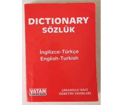 Dictionary Sözlük / İngilizce - Türkçe