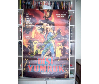 Dişi Yumruk - Kung Fu, Karate Sinema Afişi 1 2x