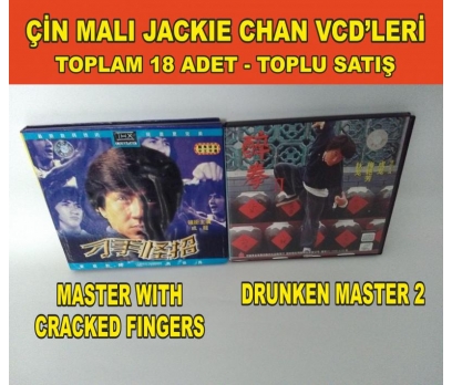 Jackie Chan - 18 VCD - TOPLU SATIŞ 5 2x