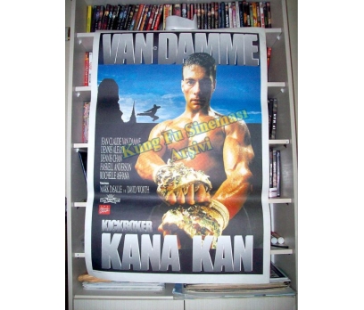 Jean Claude Van Damme - Kana Kan - Sinema Afişi 1 2x