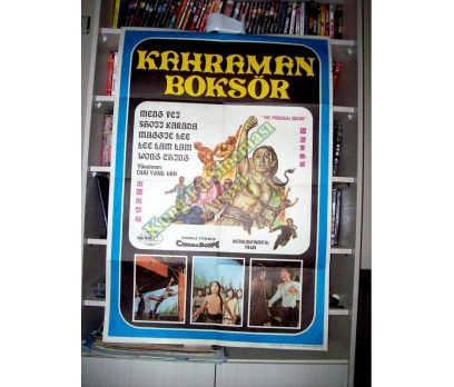 Kahraman Boksör - Karate Sinema Afişi çizim afiş 1 2x