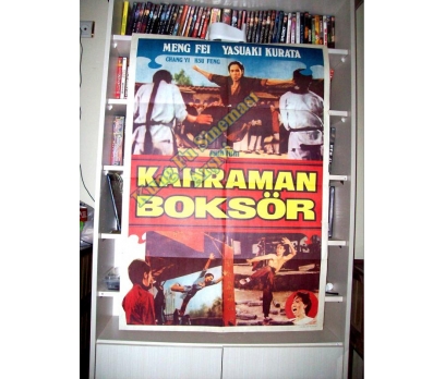 Kahraman Boksör - Kung Fu, Karate Sinema Afişi 1 2x