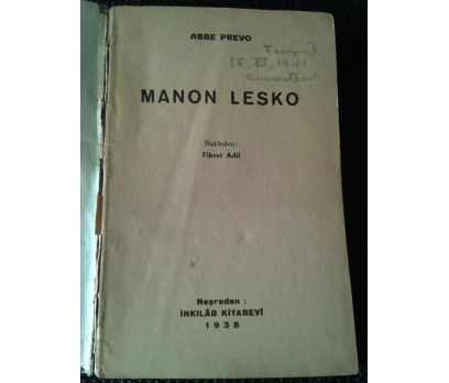MANON LESKO - ABBE PREVO 3 2x