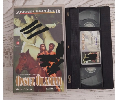 ONSUZ OLAMAM ZERRİN EGELİLER VHS FİLM 1 2x