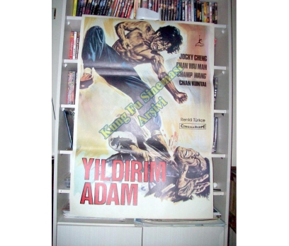 Yıldırım Adam - Kung Fu, Karate Sinema Afişi 1 2x