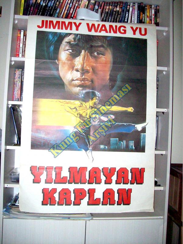 Yılmayan Kaplan - Wang Yu - Karate Sinema Afişi 1