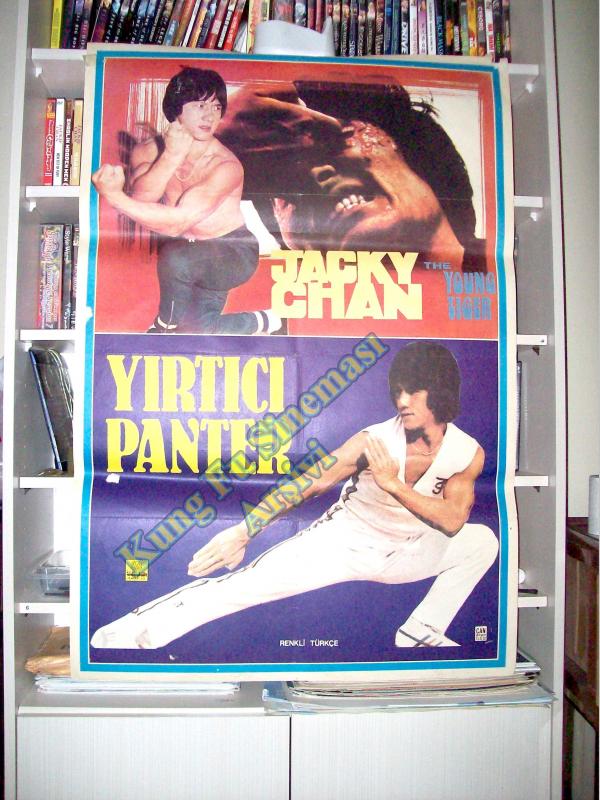 Yırtıcı Panter - Jacky Chan - Karate Sinema Afişi 1