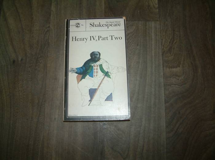 HENRY IV PART TWO WILLIAM SHAKESPEARE -1963 1